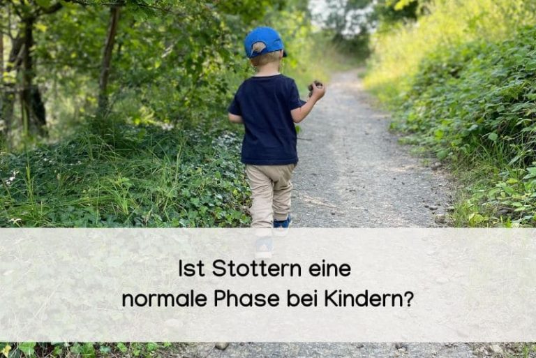 Ist Stottern bei Kindern normal?