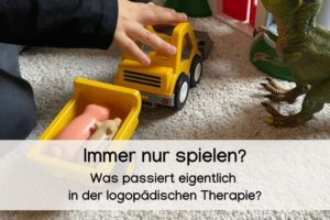 Was passiert in der logopädischen Therapie?