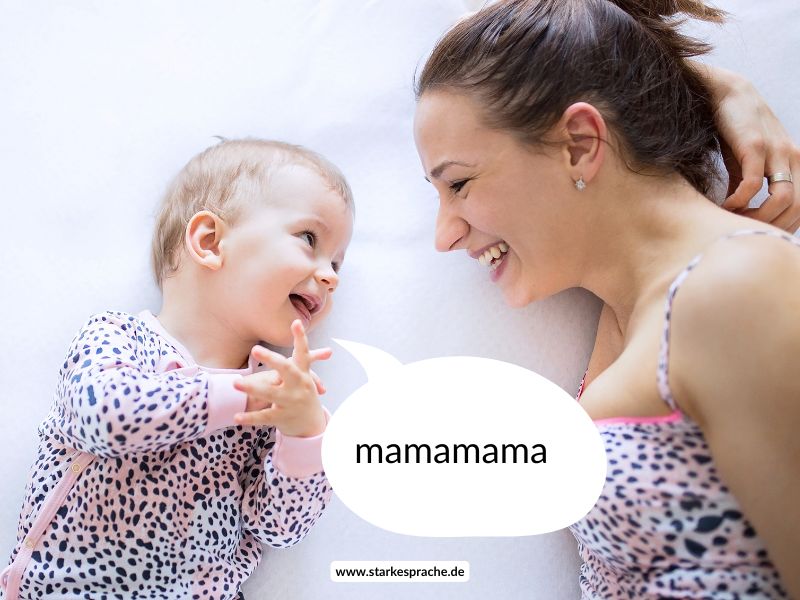 Sprachentwicklung bei Babys zum ersten Geburtstag