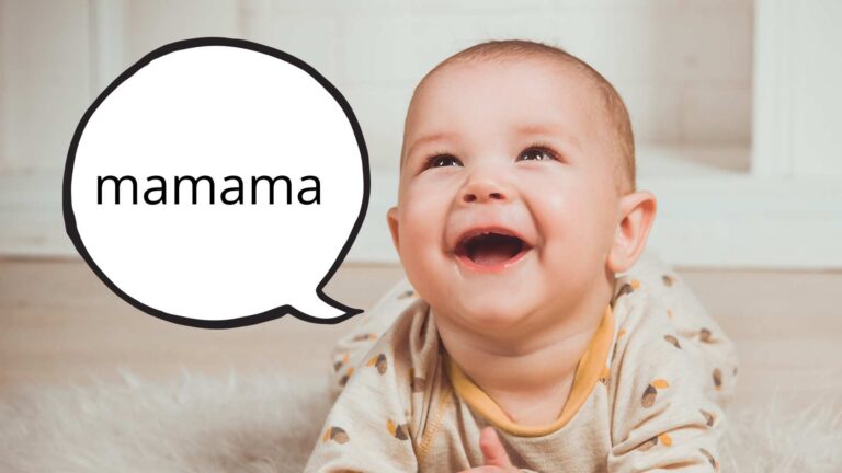 Was sind die ersten Worte von Babys?