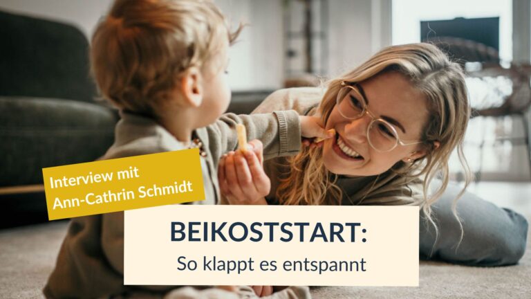 Beikost starten: Brei oder Baby led weaning?