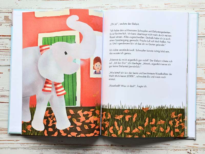 Ida und das Wunder der Atmung, Einblick ins Buch Ida und das Wunder der Atmung, Blick ins Buch, Teil 1