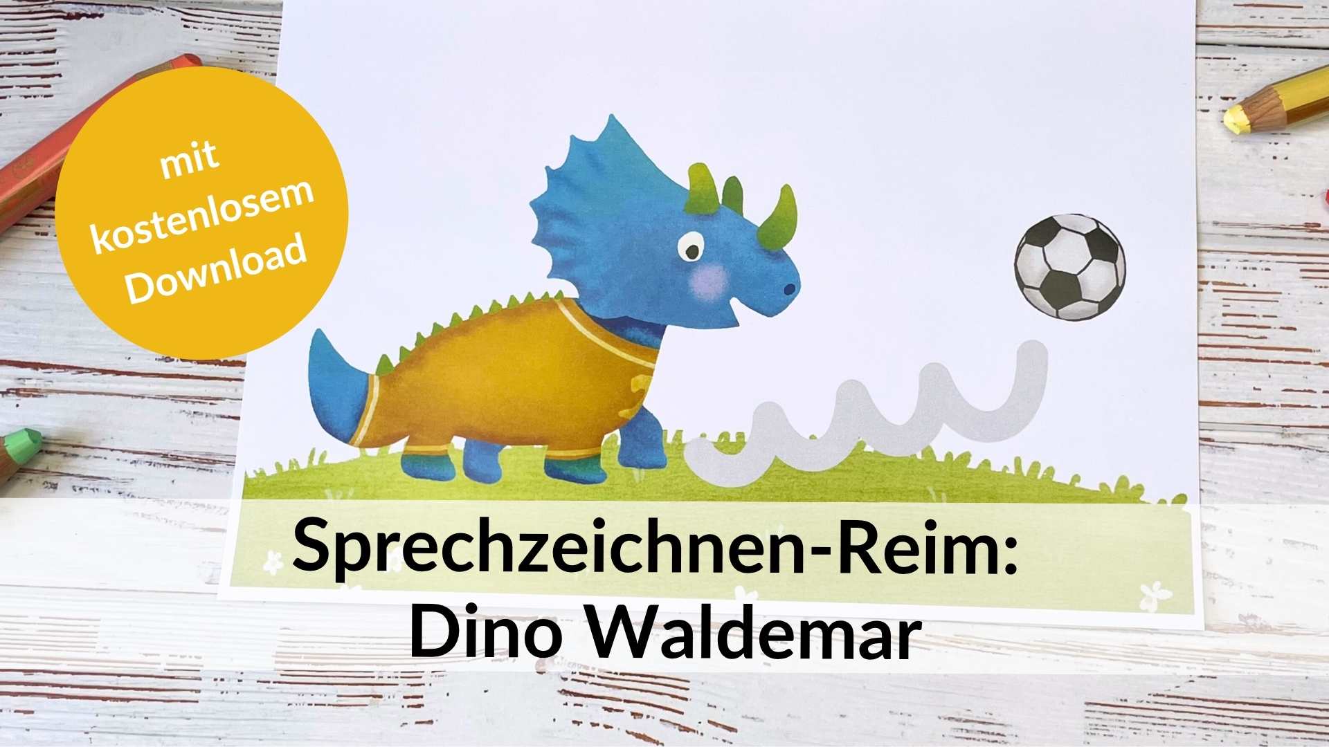 Sprechzeichnen Dino
